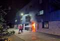 Bin store with 10 wheelie bins goes up in flames in Cambridge
